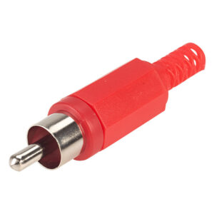 Red Phono plug